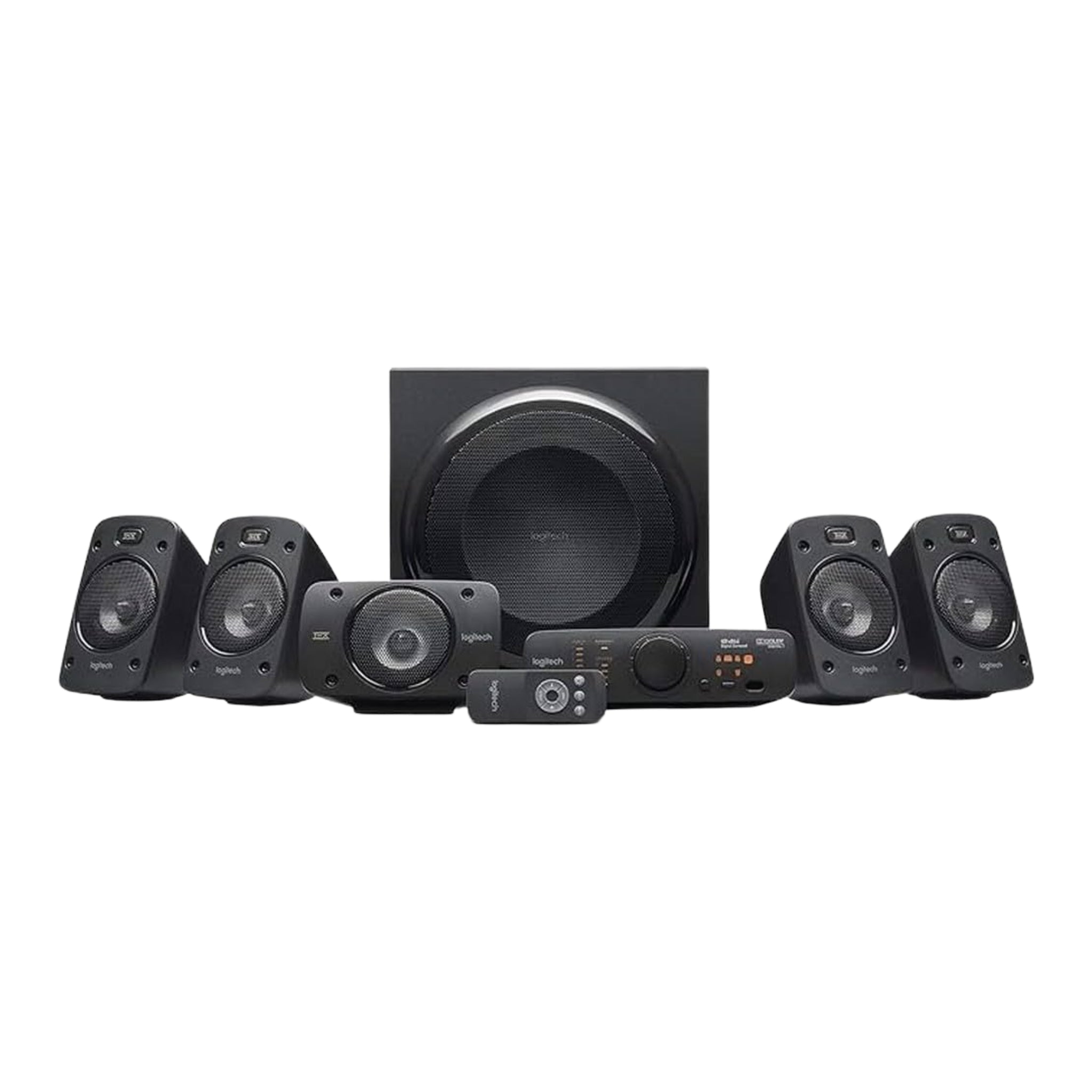 Logitech Z906 5.1 Channel Surround Speaker System – THX Certified Home Theater Sound
